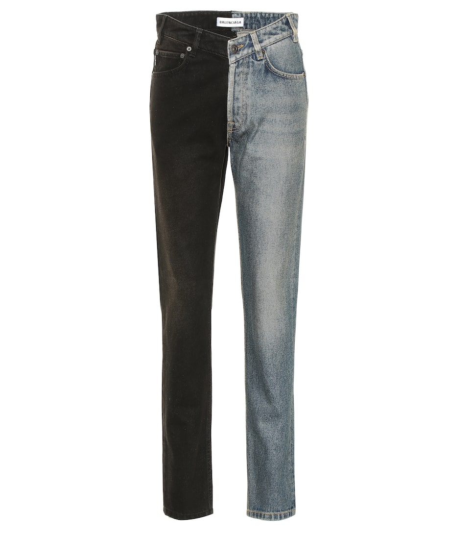 À Taille Haute Droit Balenciaga Jean mO80wvNn