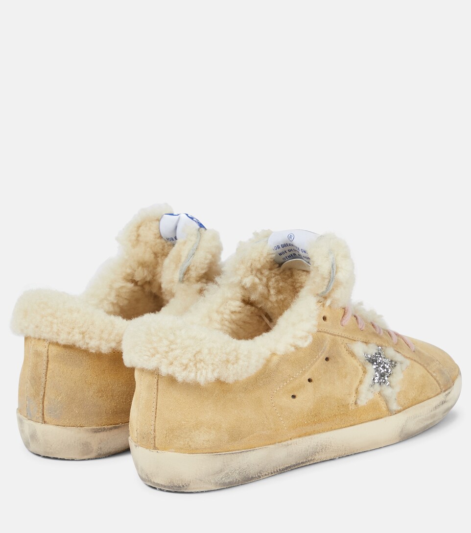 shearling slide sneaker