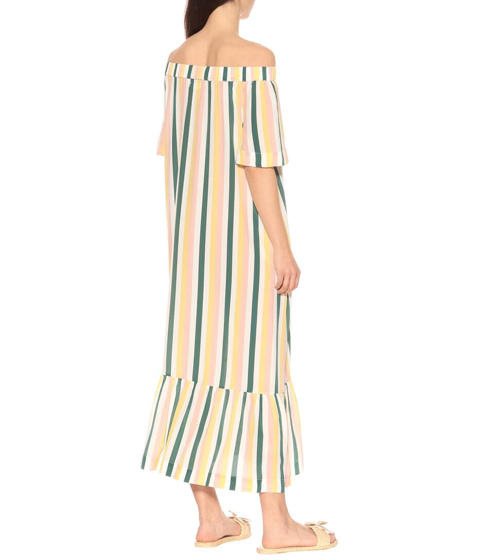 Robe Asceno Midi En Soie De Satin UqzMGSpV