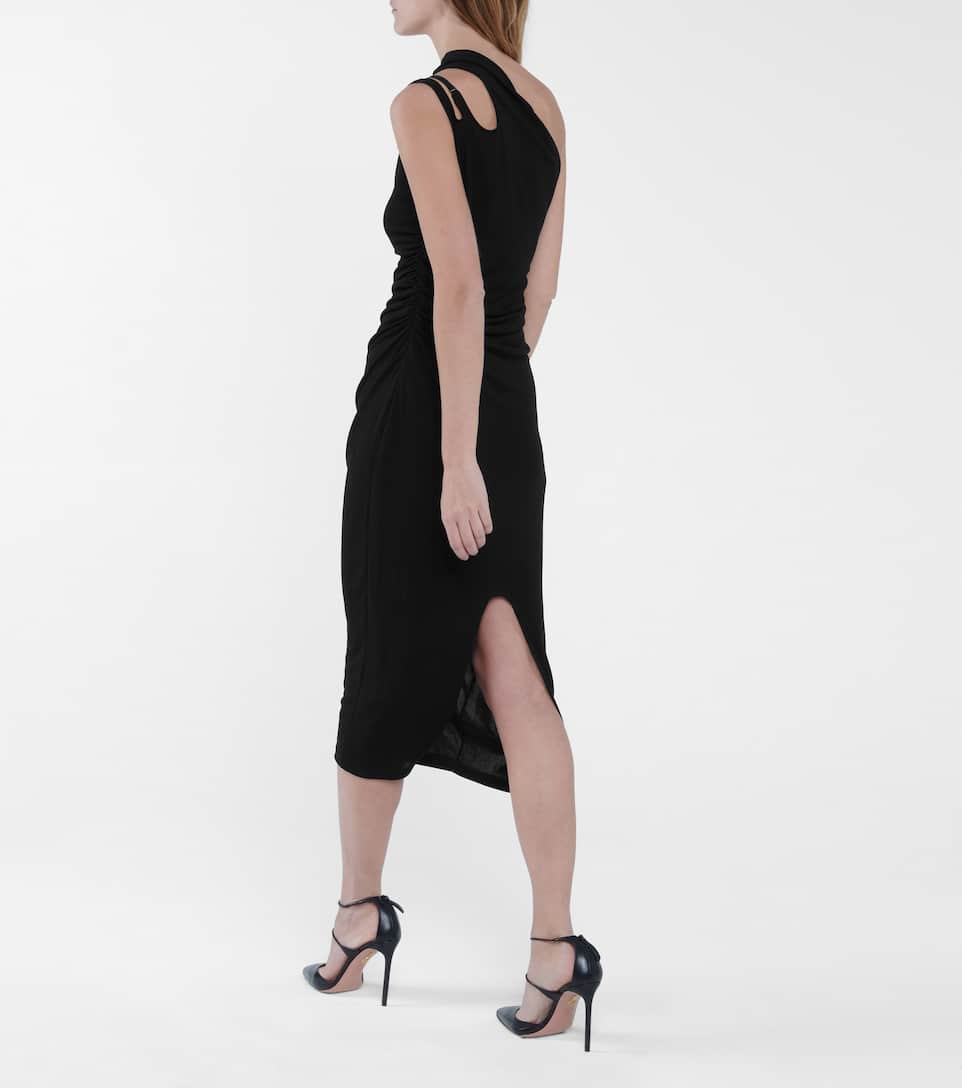 CutOut Ruched Midi Dress Mugler Mytheresa