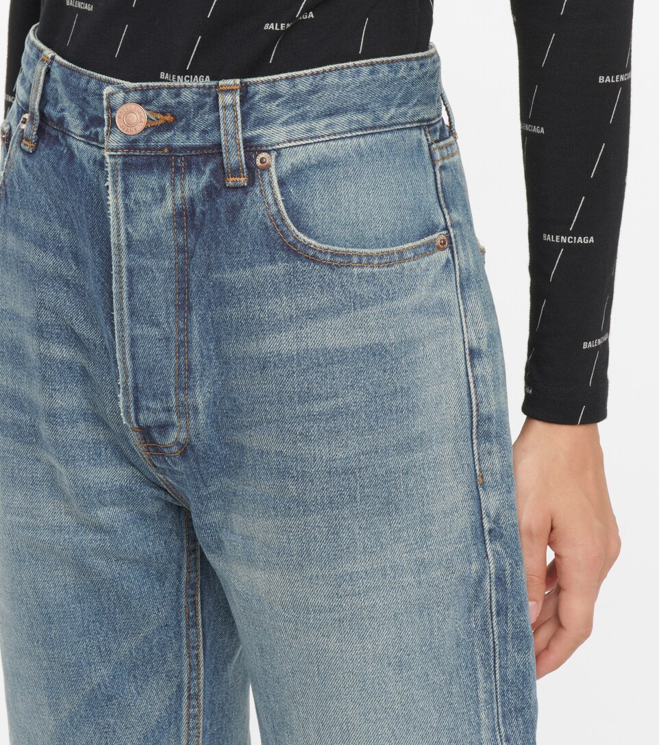 Balenciaga - Mid-rise straight jeans 
