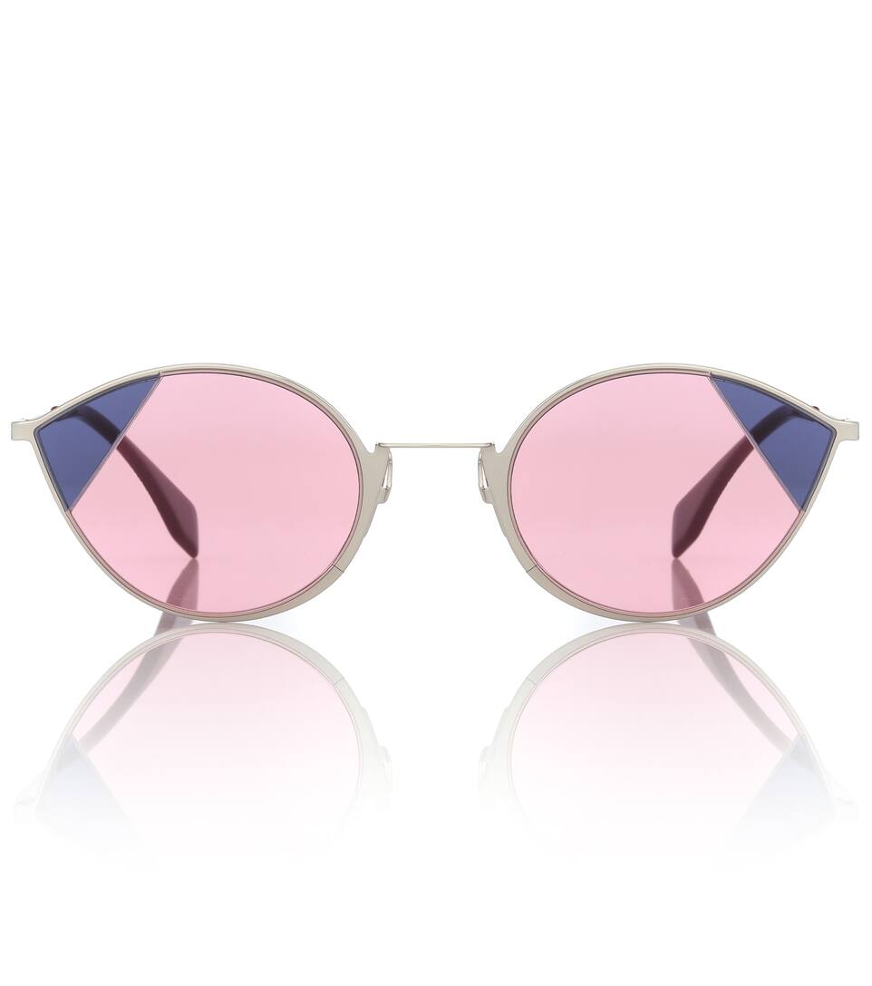fendi cut eye sunglasses