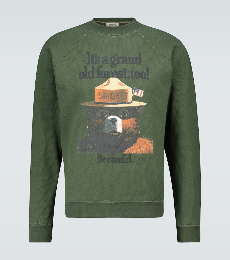 Phipps - Smokey Bear graphic sweatshirt 