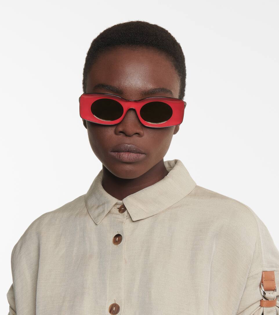 Loewe oval sunglasses clearance