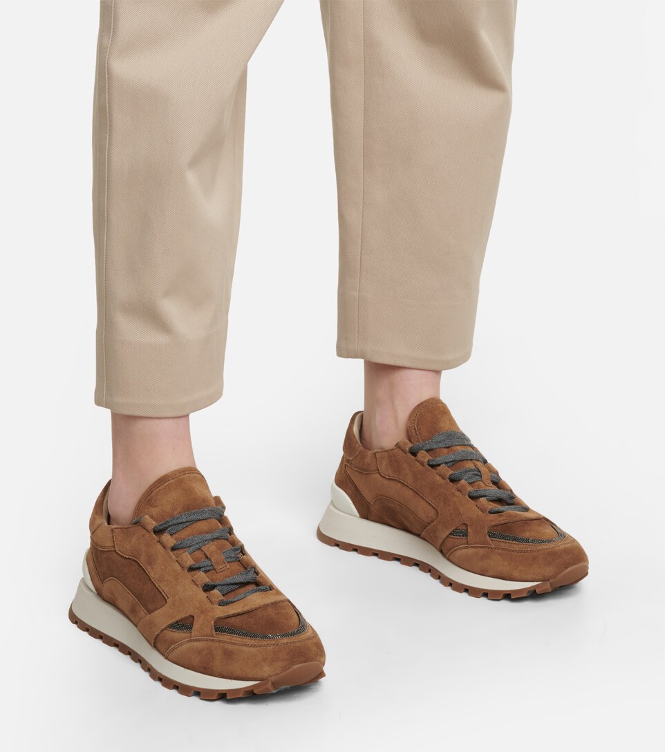 Brunello Cucinelli - Suede sneakers 