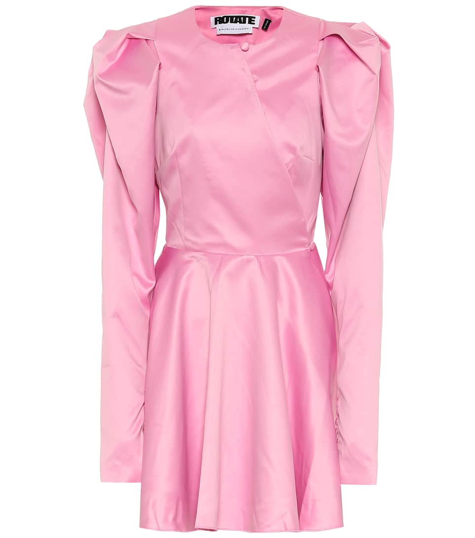 rotate birger christensen pink dress