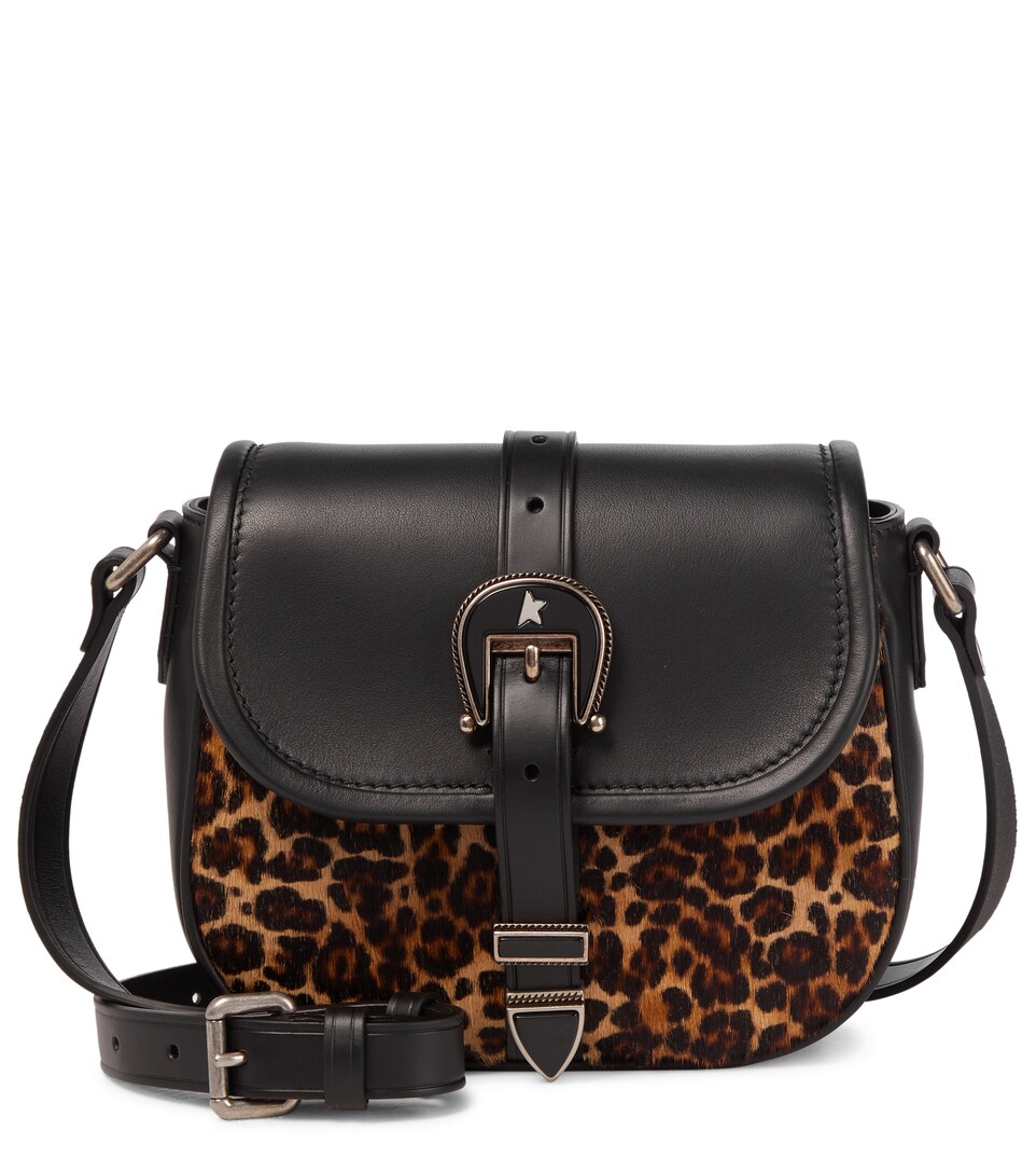 small leopard crossbody bag