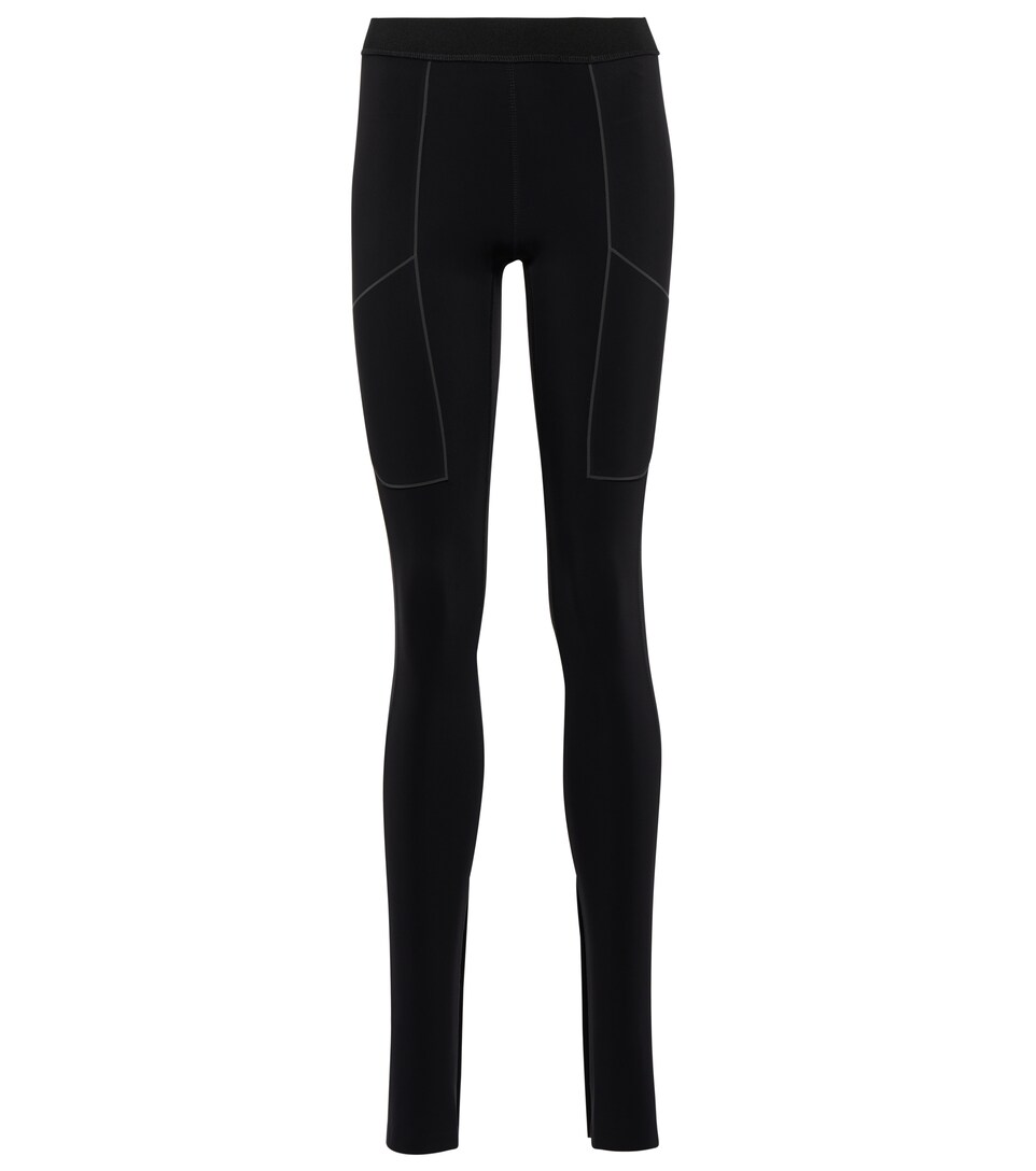 Coperni - Leggings de tiro alto con cremallera | Mytheresa