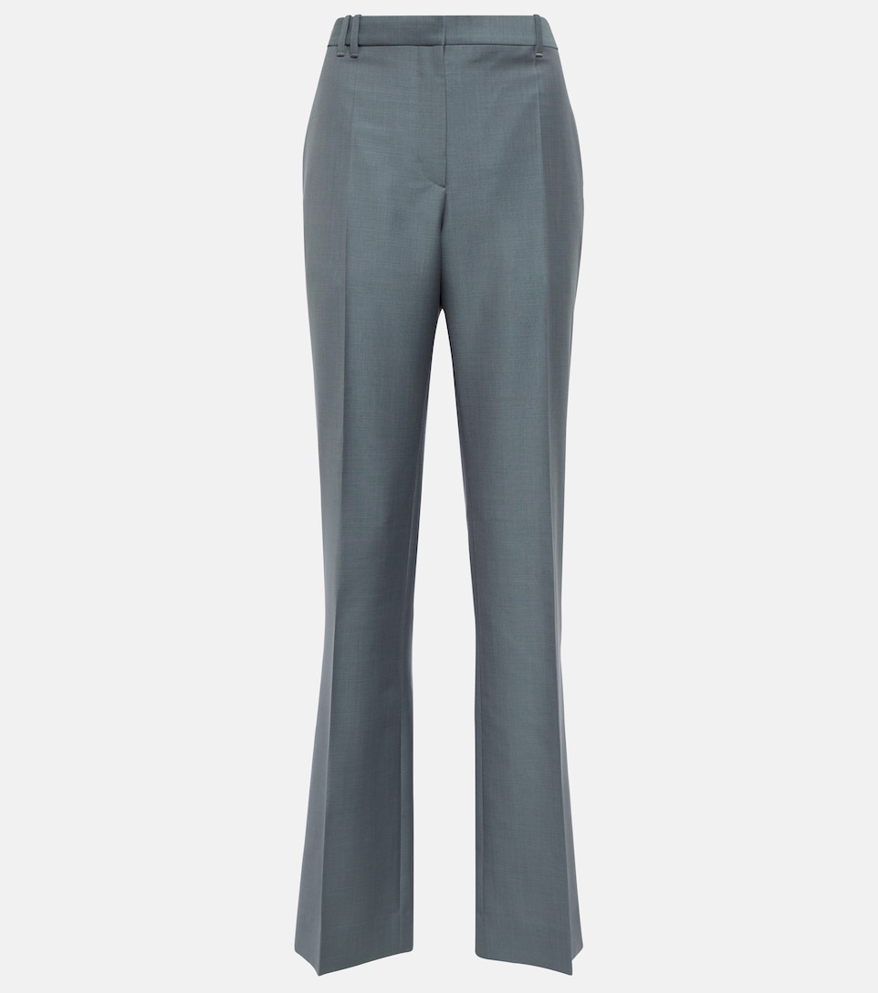 Pietro split-hem wool-blend pants 