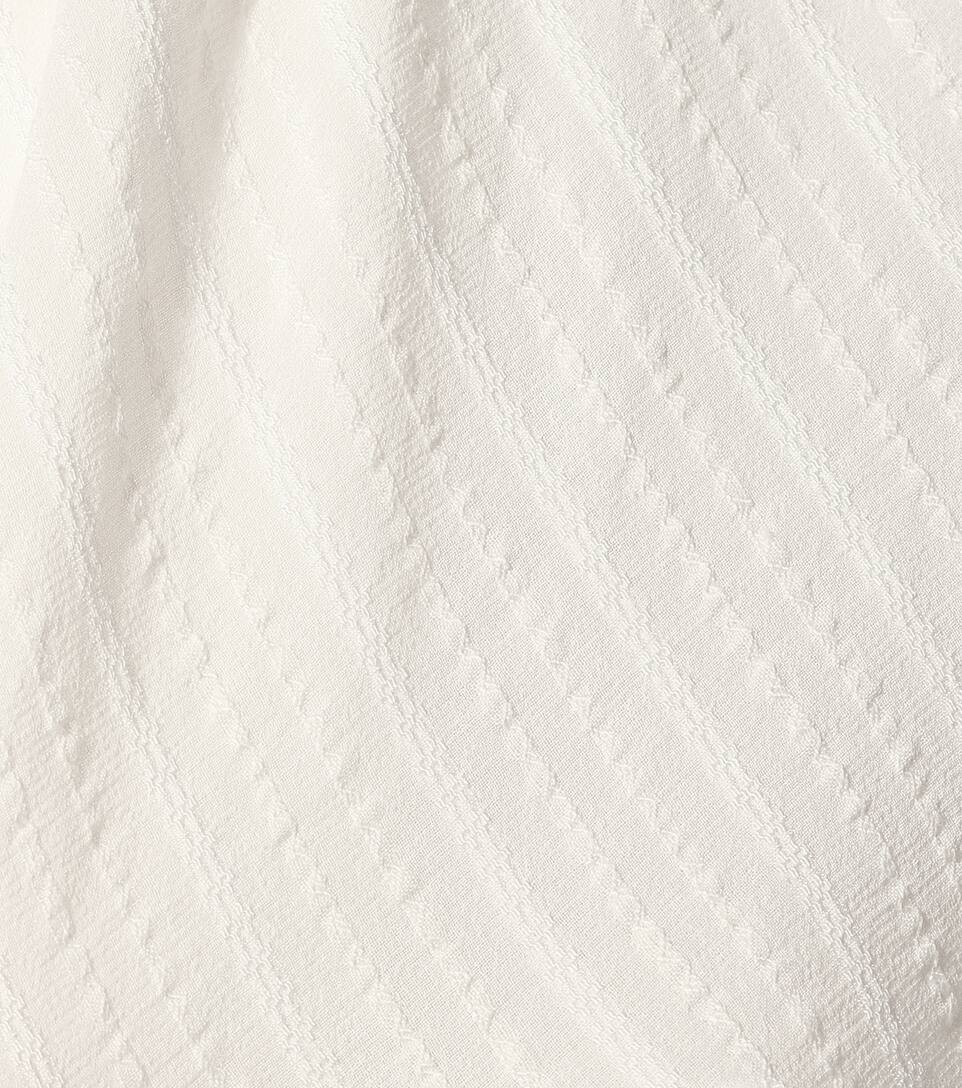 Et Mélangés Affi Robe Lin Asymétrique Coton Jacquemus En pUzqMVS