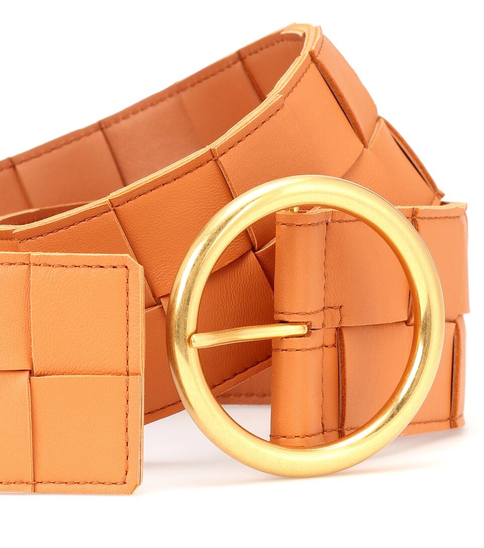 حزام من الجلد Bottega Veneta Mytheresa