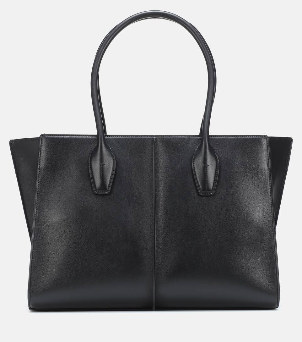 Leather tote with pockets clearance