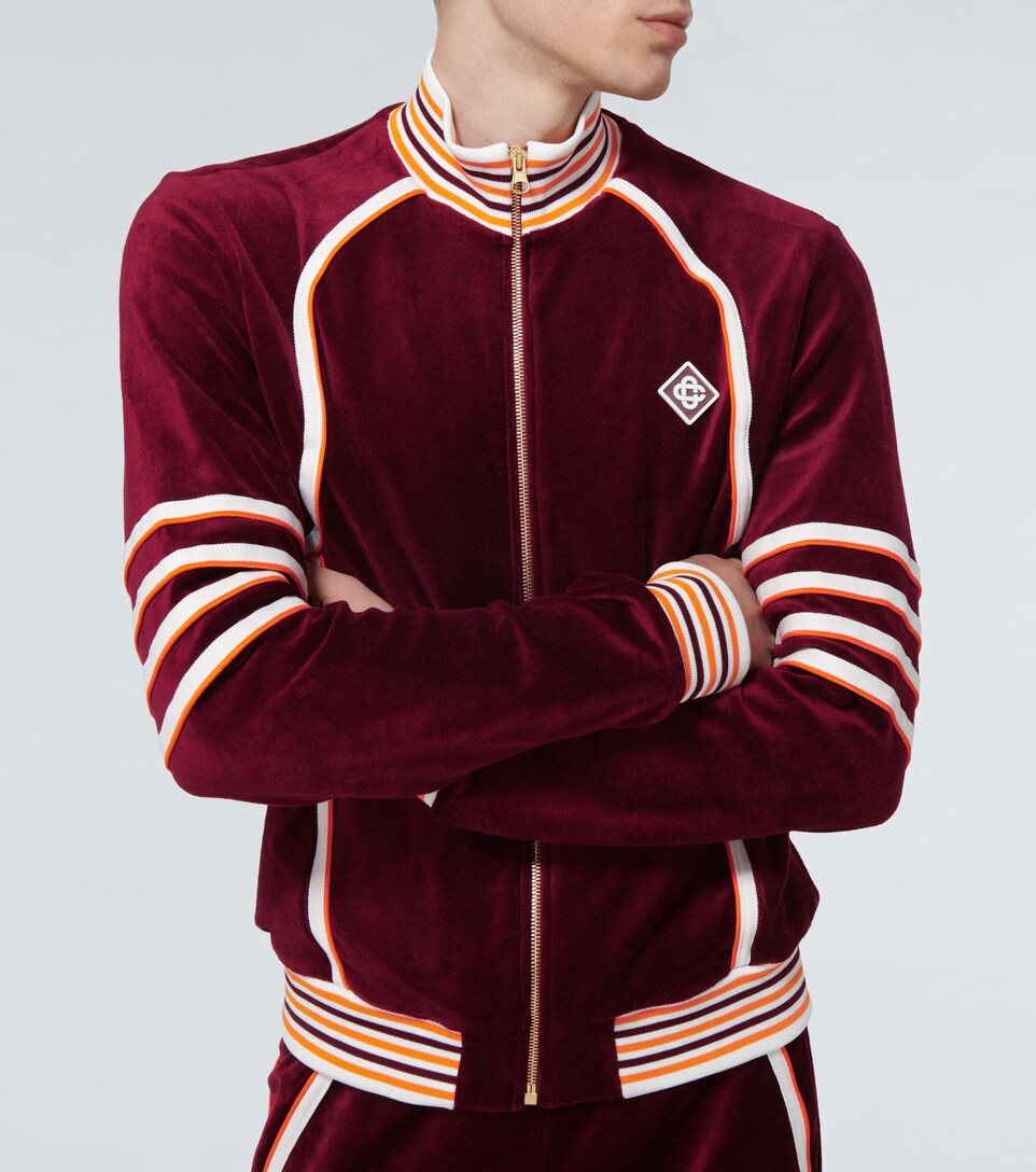 burgundy polo tracksuit
