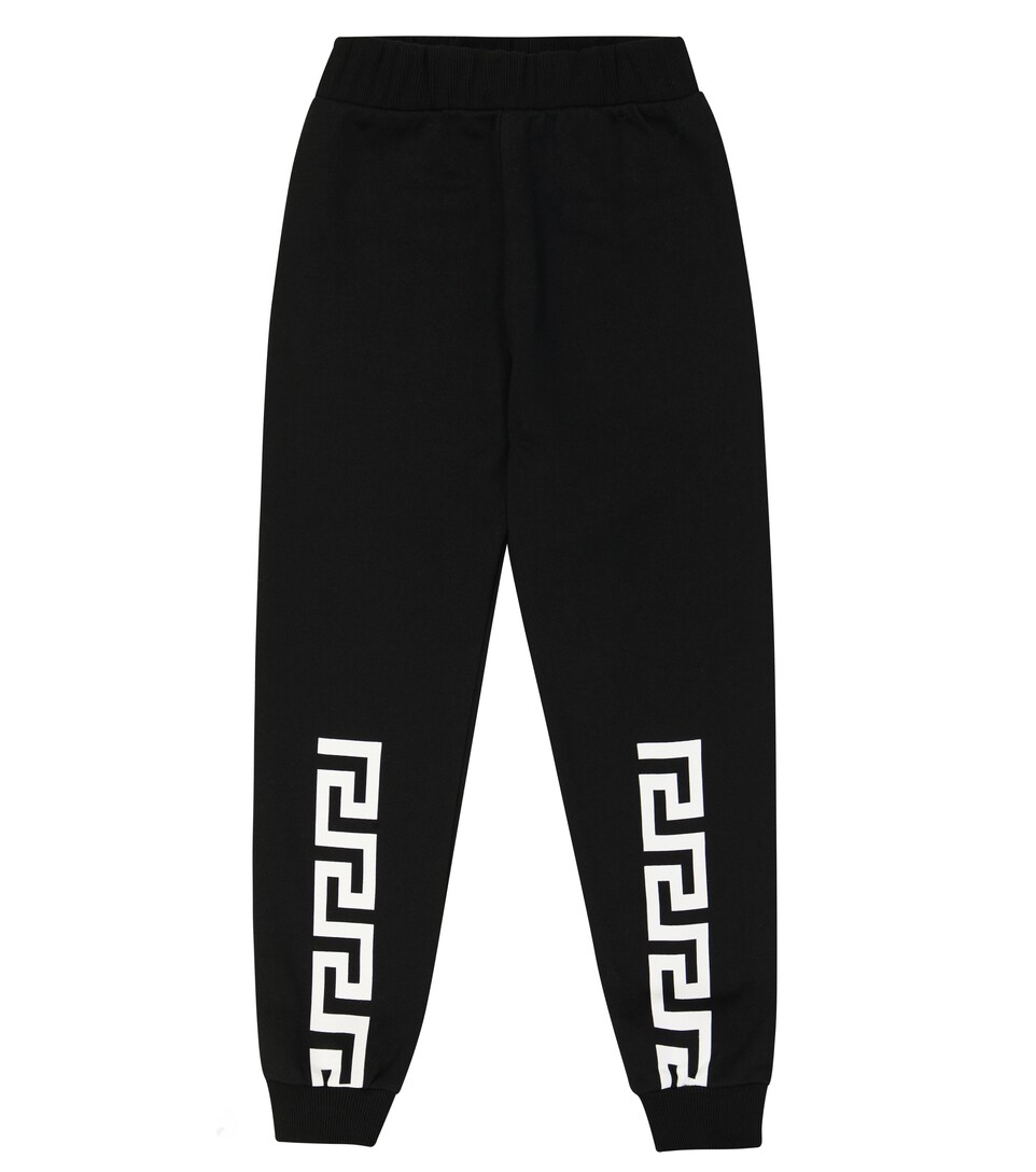 Versace Kids - Pantalones de chándal Greca de algodón | Mytheresa