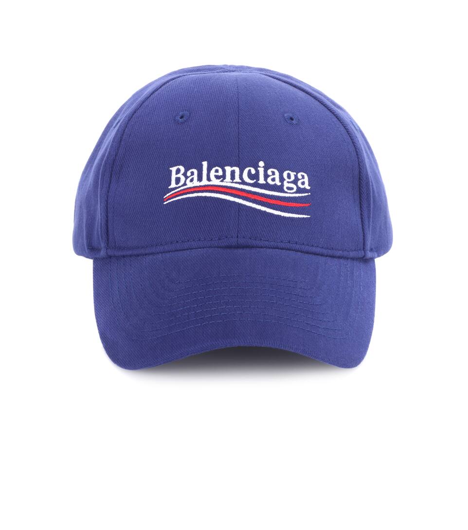 balenciaga hat blue