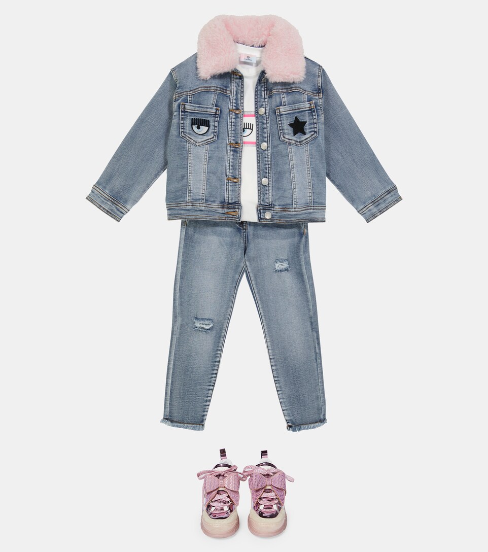 Monnalisa - x Chiara Ferragni - Giacca di jeans | Mytheresa