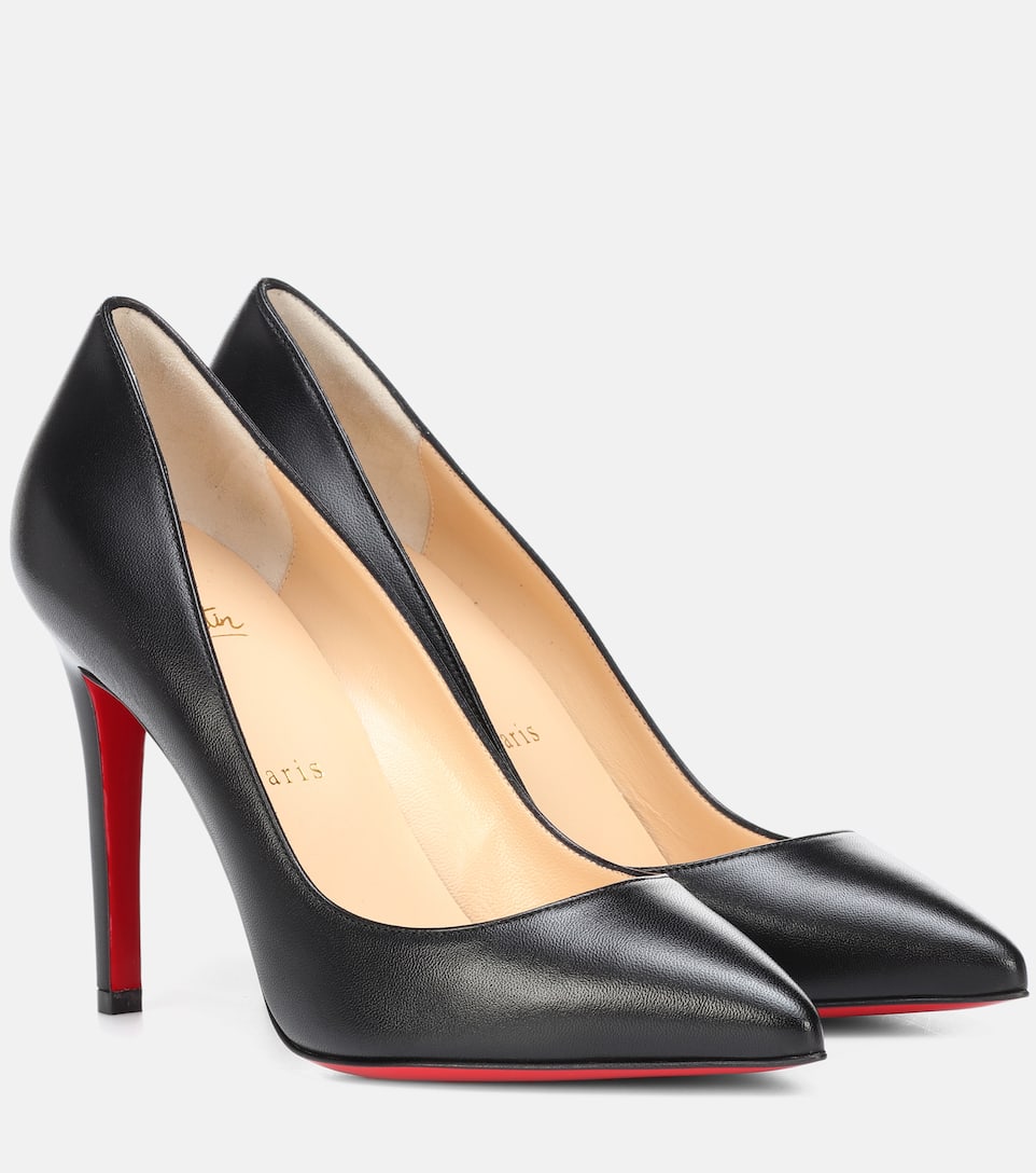 christian louboutin pigalle 100 patent-leather pumps