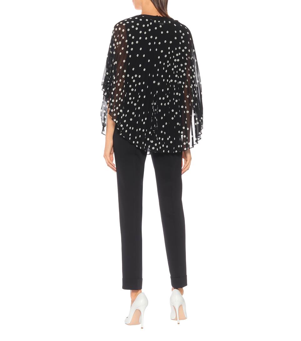 Pois Mccartney En À Blouse Crêpe Stella PkwOn0