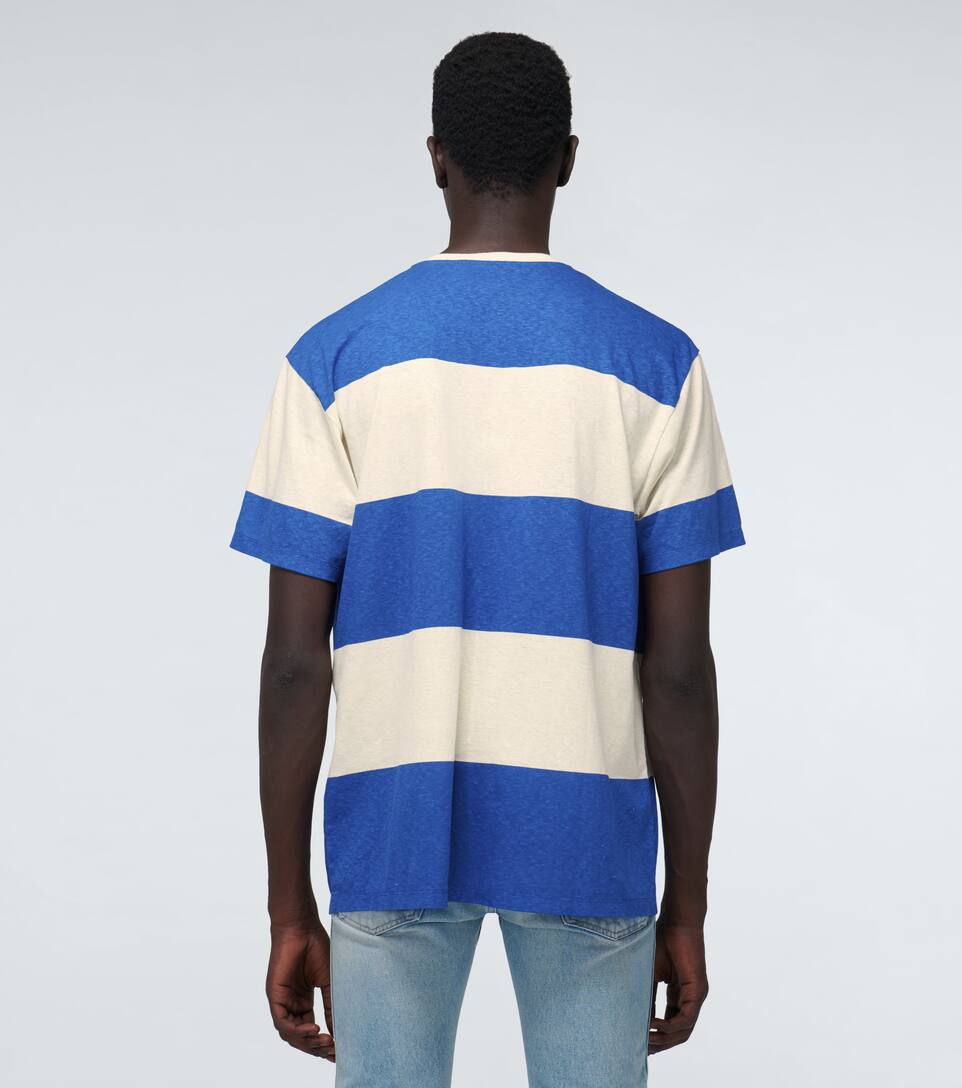 GUCCI Cotton-blend logo T-shirt,P00439830