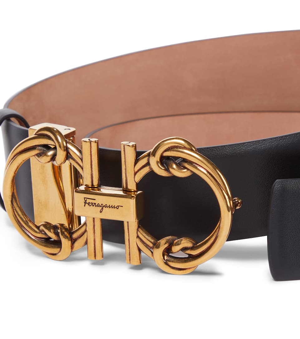 Salvatore ferragamo tan belt clearance