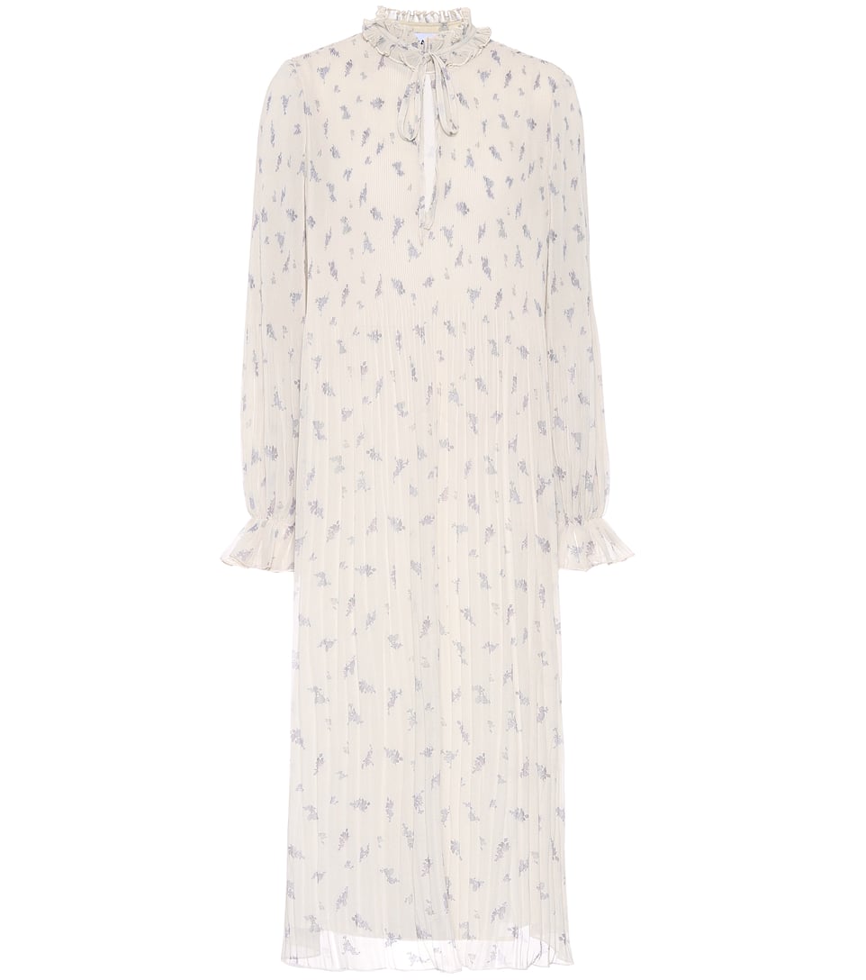 georgette midi dress