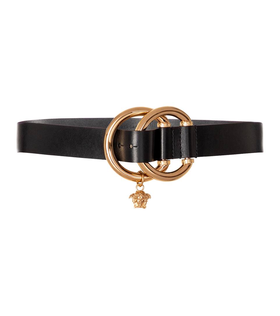 medusa leather belt