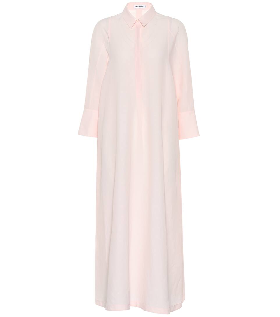 Jil Sander - Linen-blend maxi dress