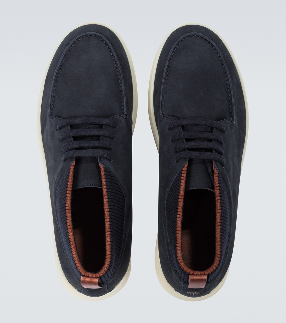 Loro Piana - Laced Soho Walk leather boots | IetpShops