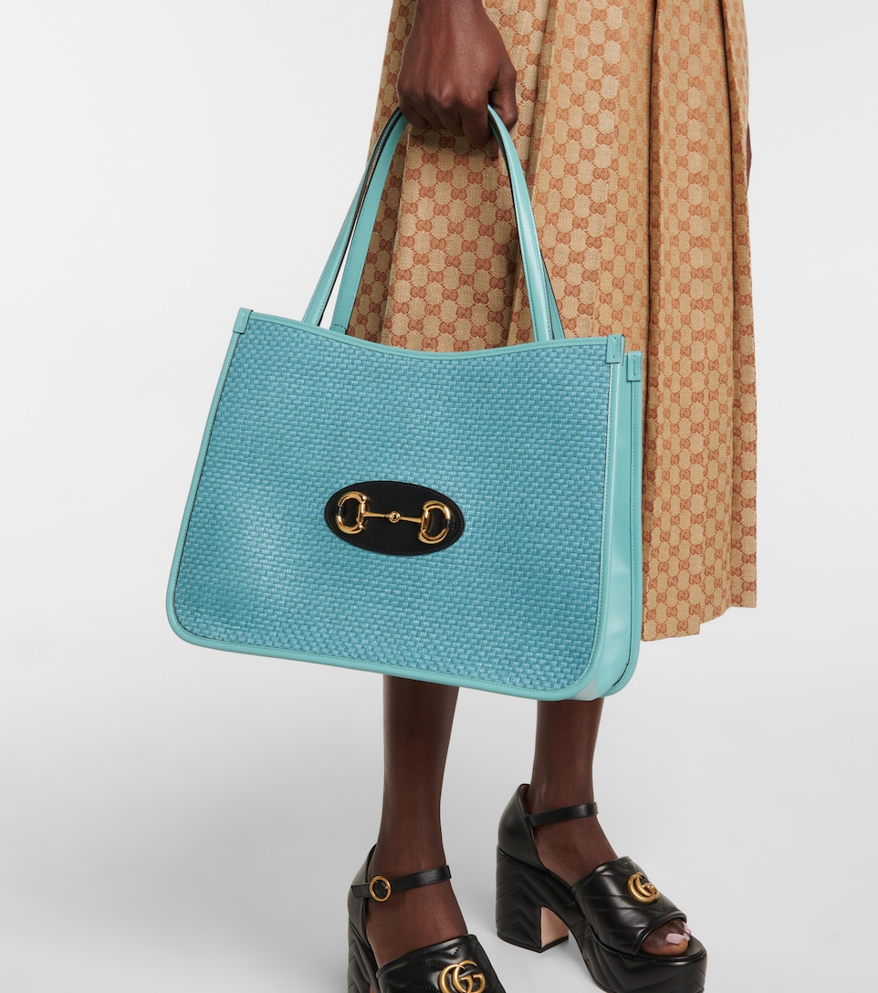 gucci horsebit shopper