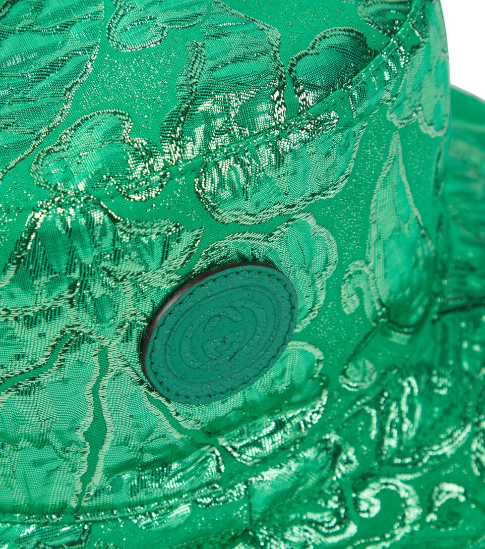 Gucci - Metallic bucket hat | Mytheresa