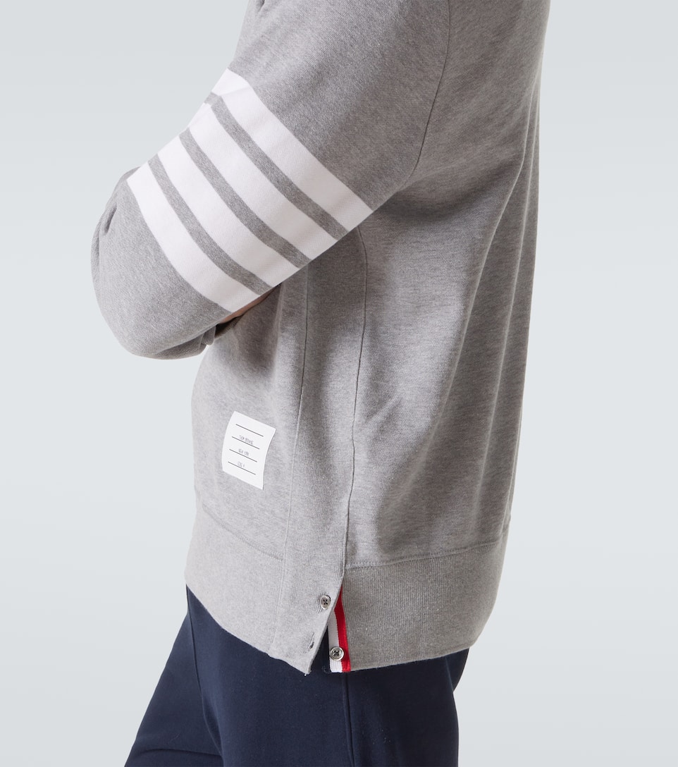 THOM BROWNE 4-BAR COTTON CLASSIC SWEATSHIRT,P00431761
