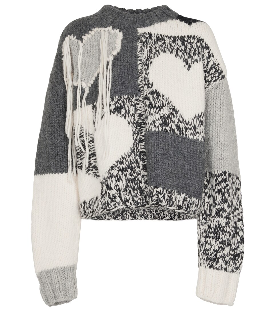 joseph patchwork sweater