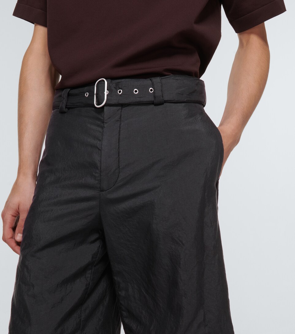 Jil Sander - Belted technical Bermuda 