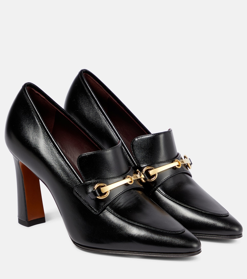 Lady Loafer leather mules | Mytheresa