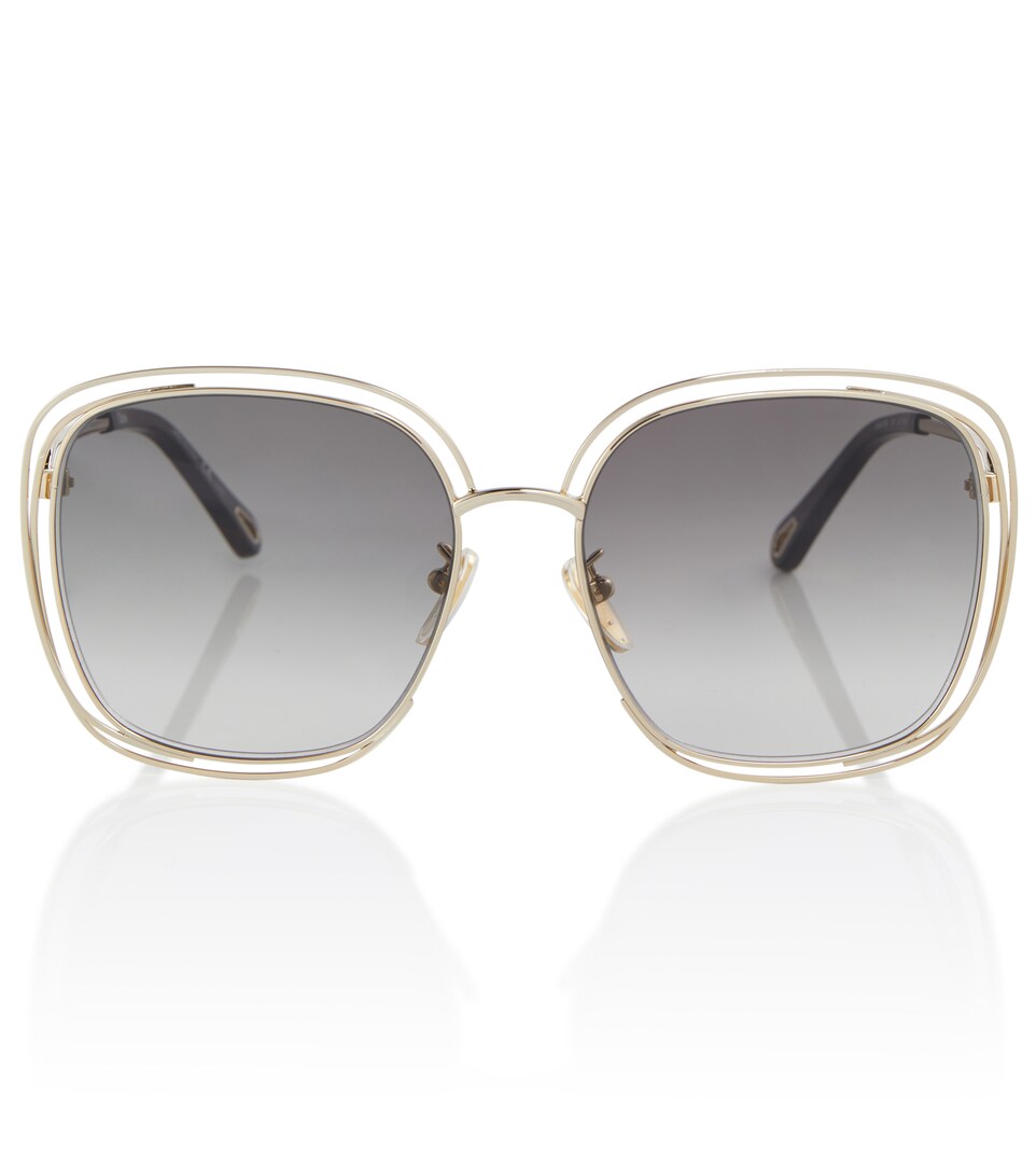 chloe square sunglasses