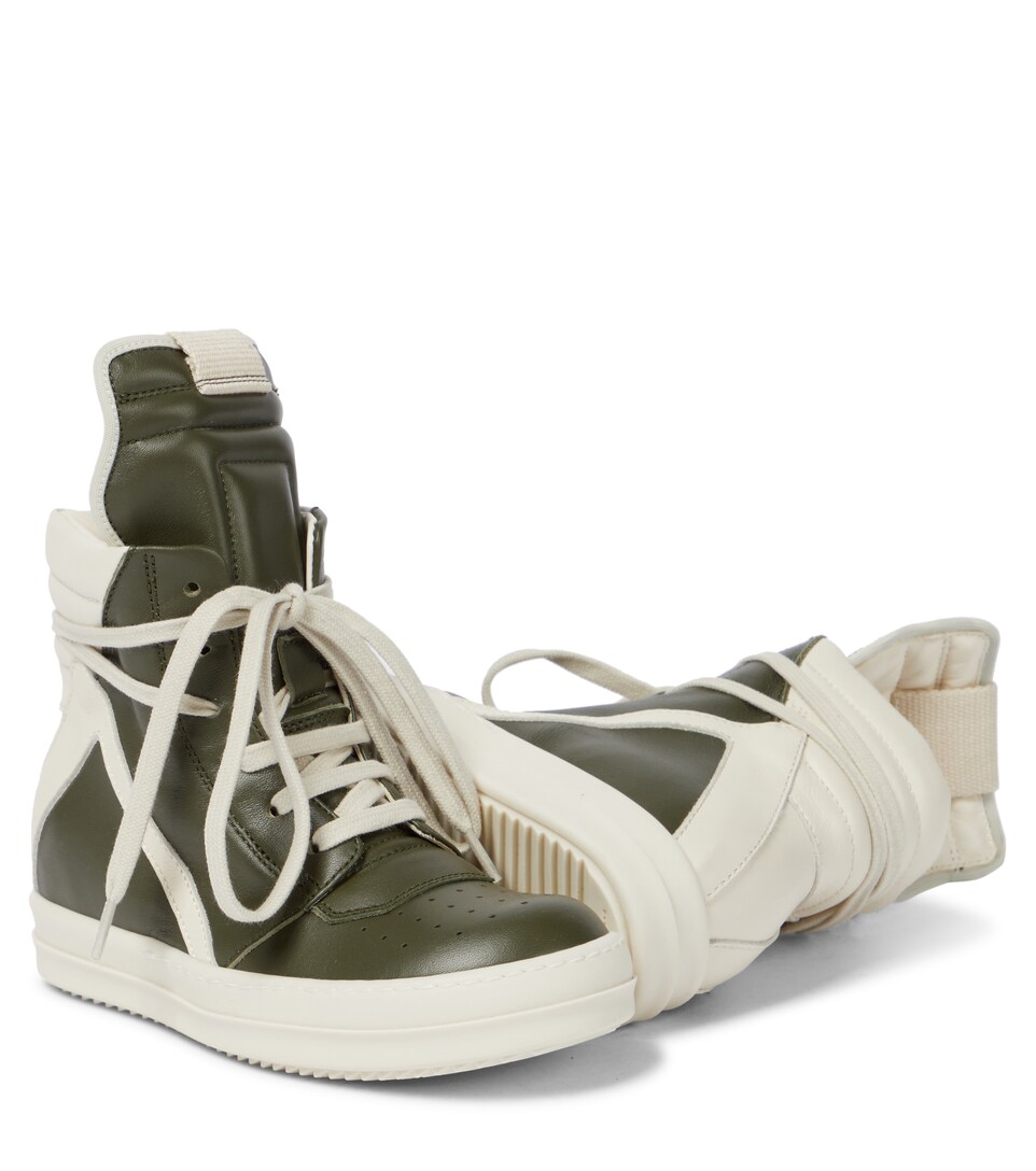 Sneakers alte Geobasket in nero - uomo - RICK OWENS - divincenzoboutique.com