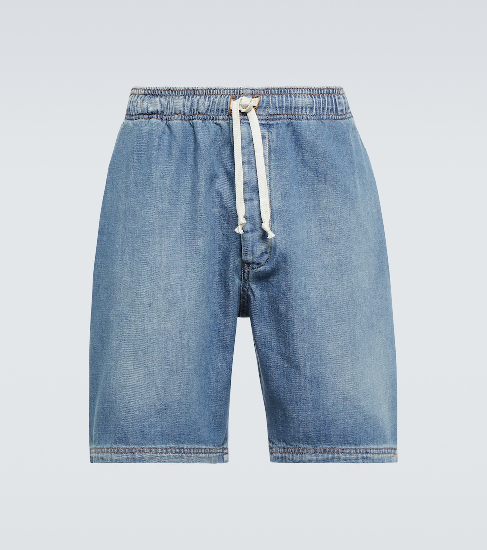 Ibiza denim drawstring shorts | Mytheresa