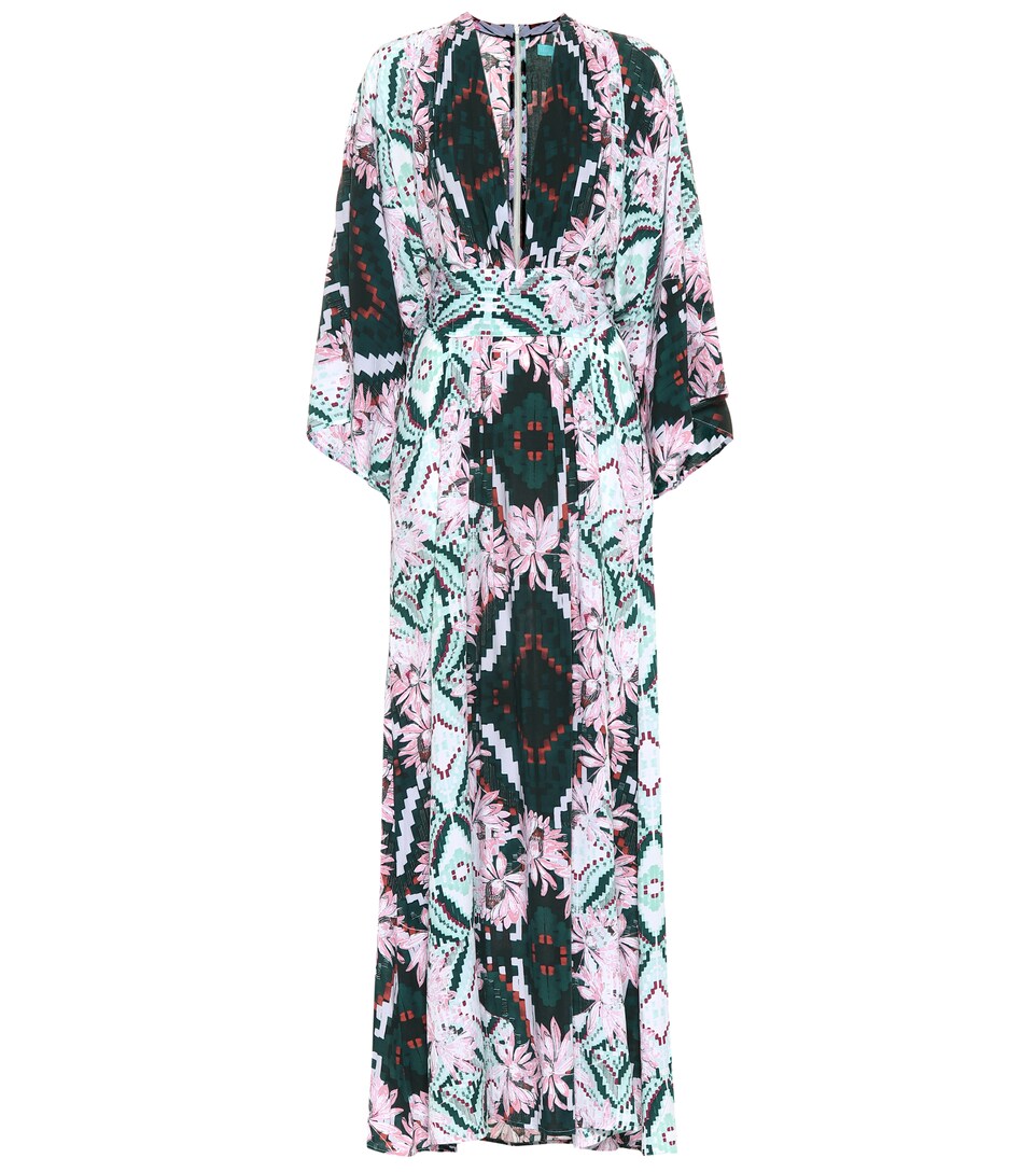 kimono maxi dress