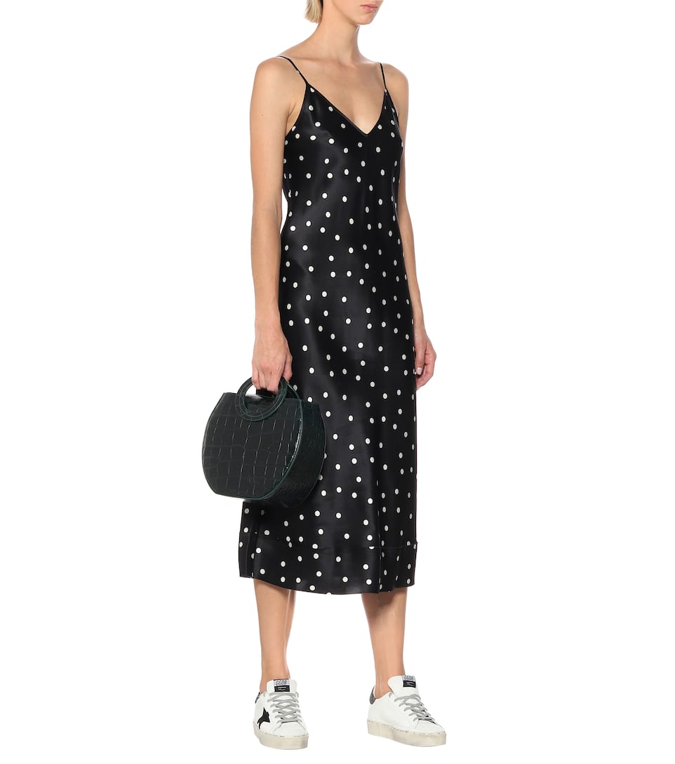 lee mathews polka dot dress