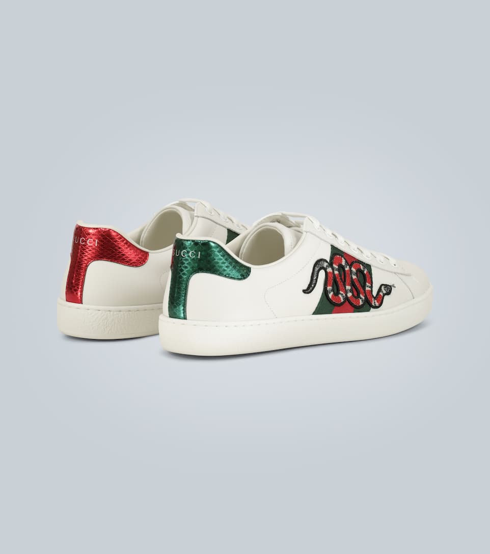 GUCCI Men's Ace embroidered sneaker,P00436269