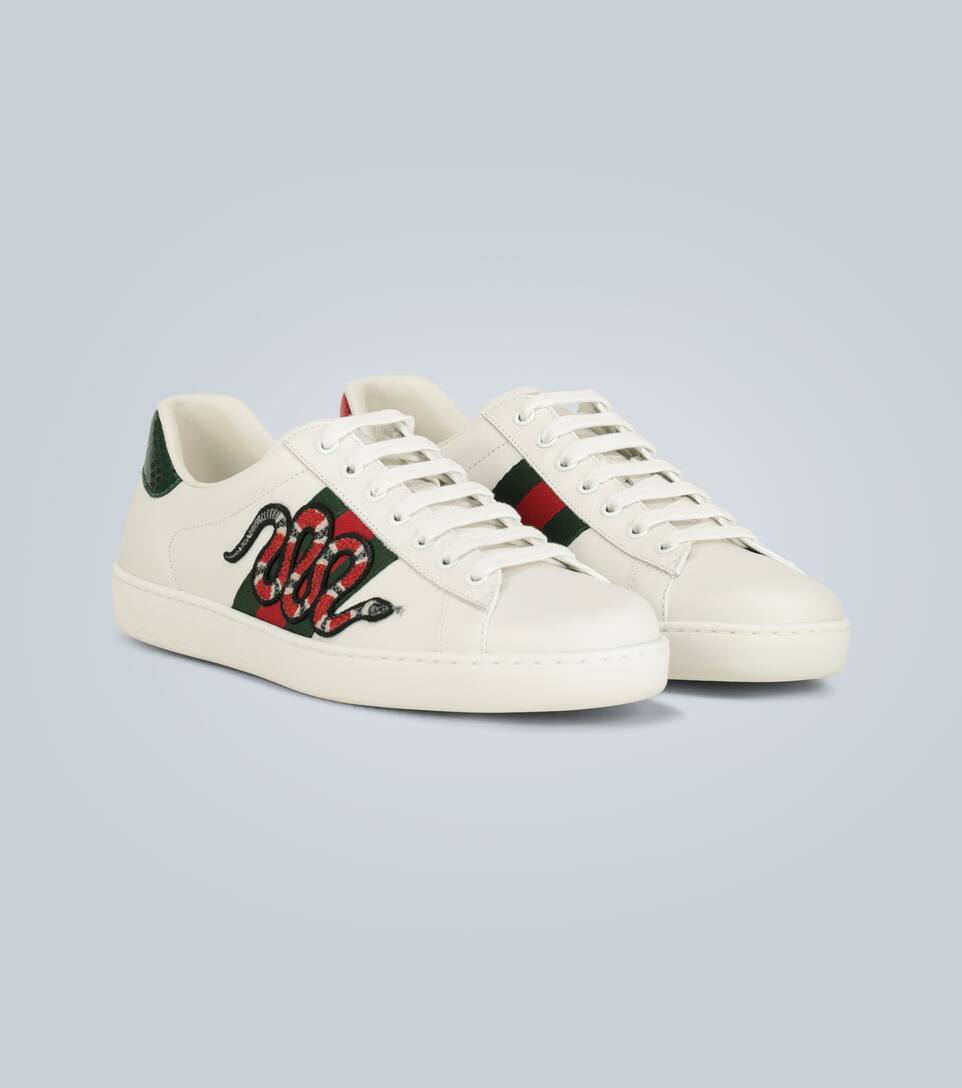 GUCCI Men's Ace embroidered sneaker,P00436269