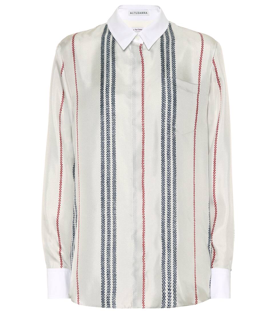 Altuzarra - Chika striped silk shirt