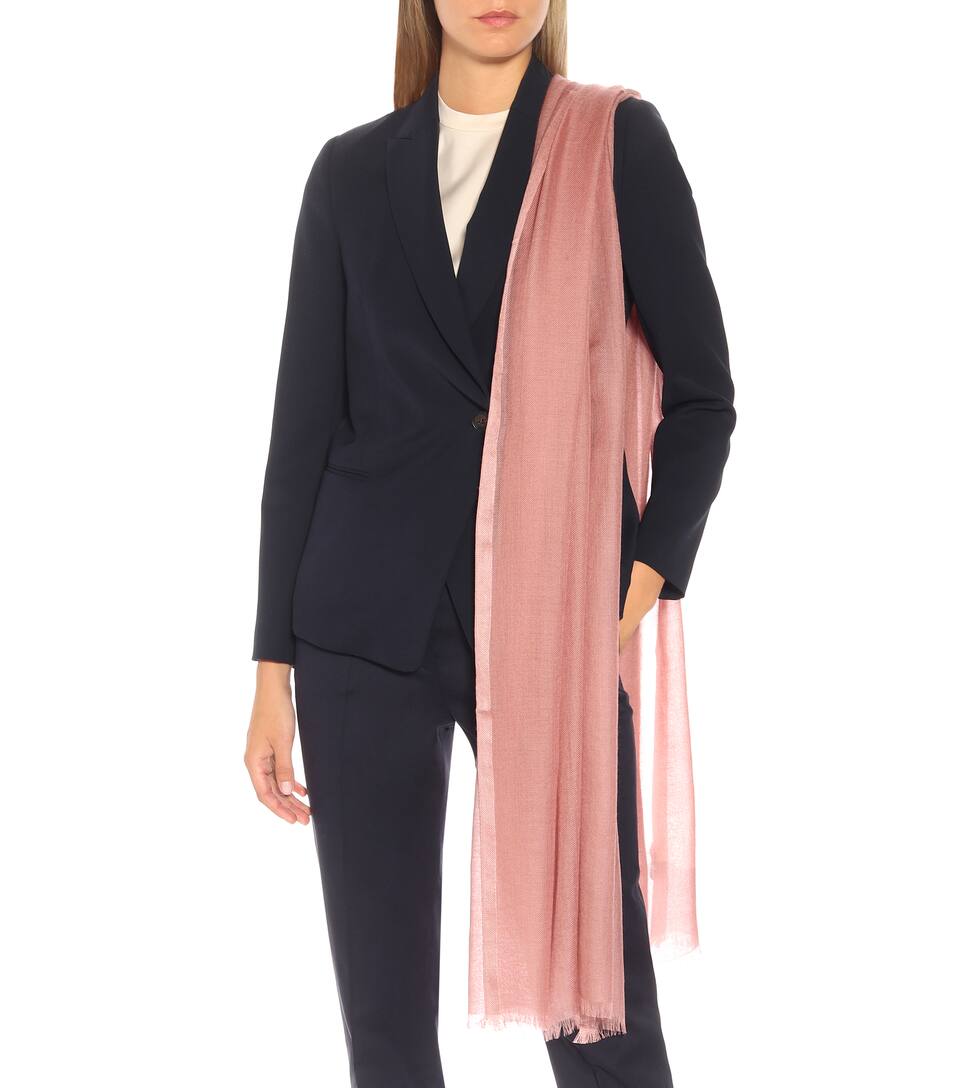 En Cachemire Soie Loro Piana Foulard Aria Et Nv0wmO8n