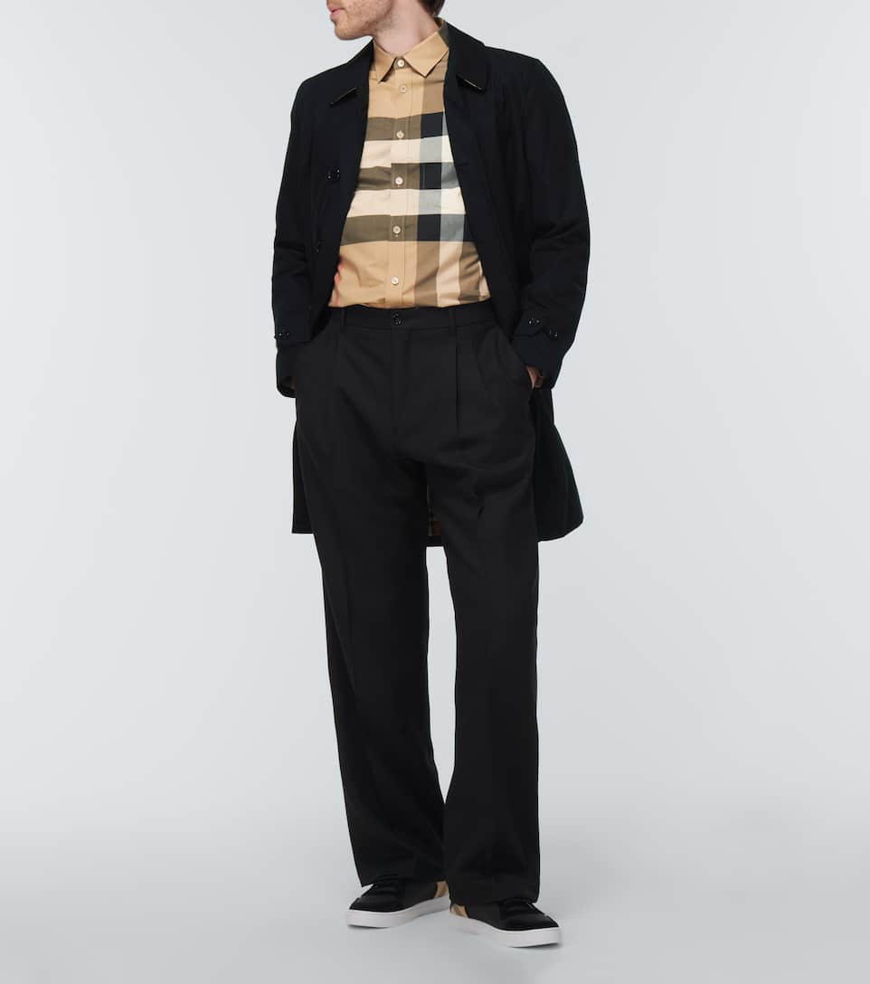 BURBERRY SOMERTON CHECKED SHIRT,P00433318