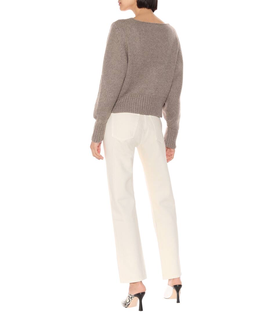 Khaite Charlette En Raccourci Pull Cachemire f76IYbgyv
