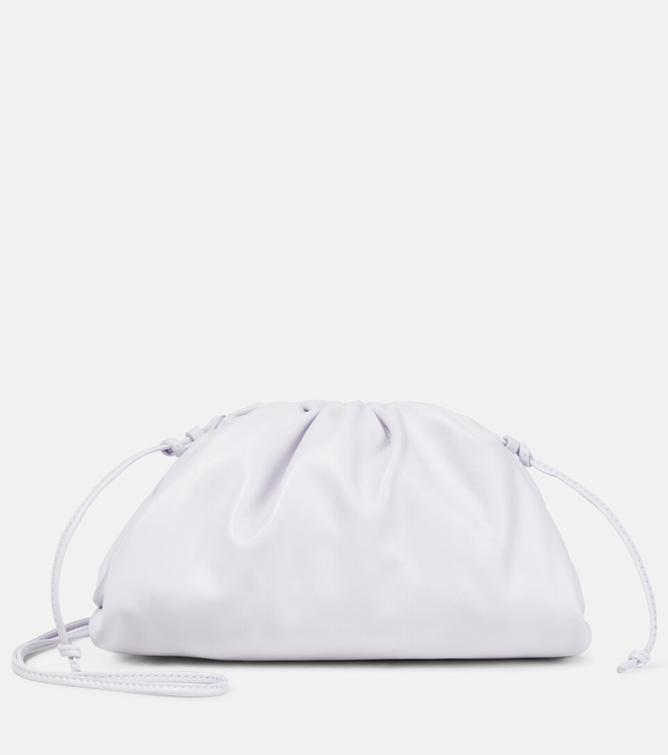 bottega veneta mini pouch white