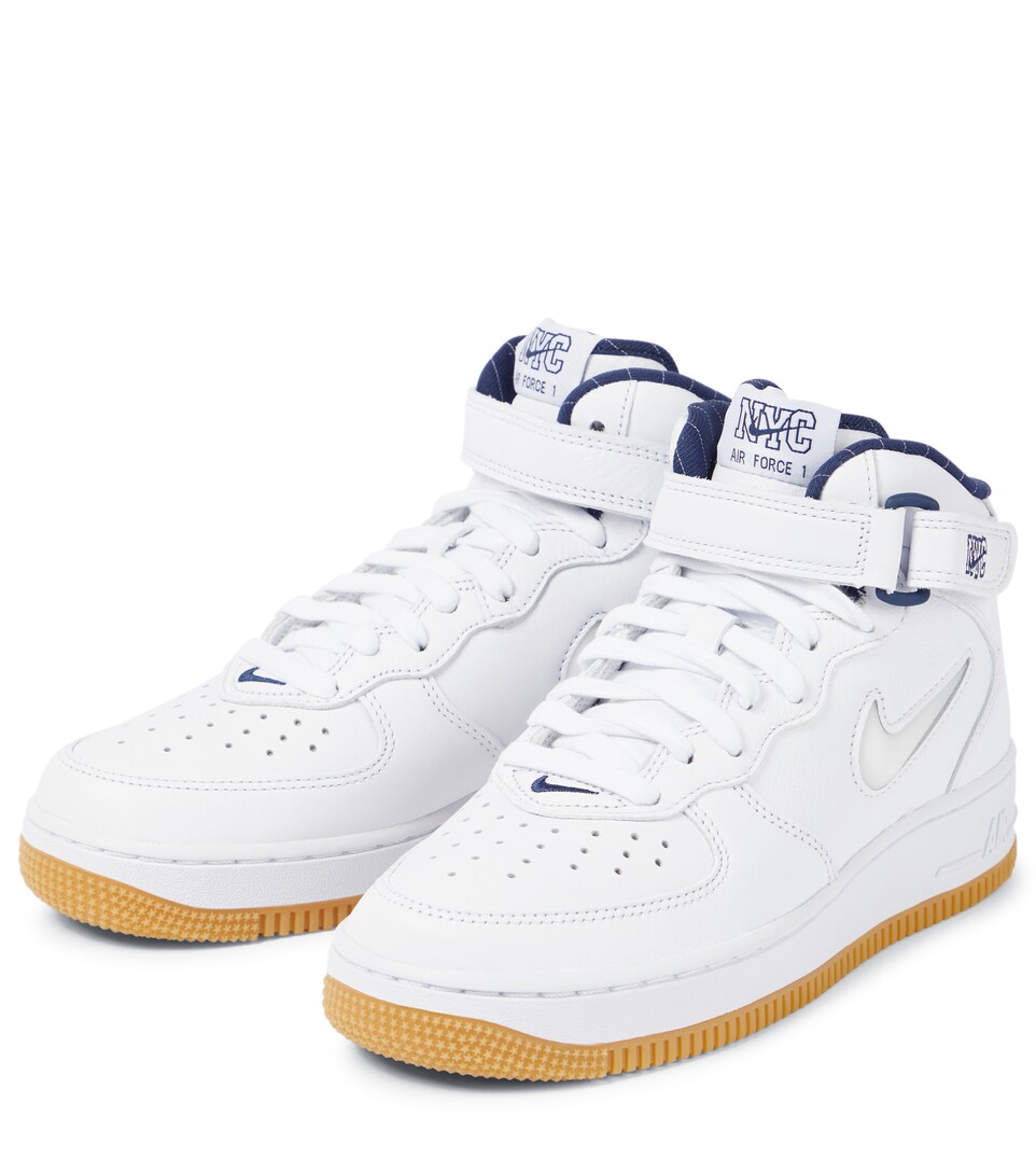 Nike - Air Force 1 Mid leather sneakers | Mytheresa