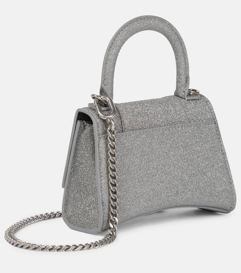 balenciaga glitter purse