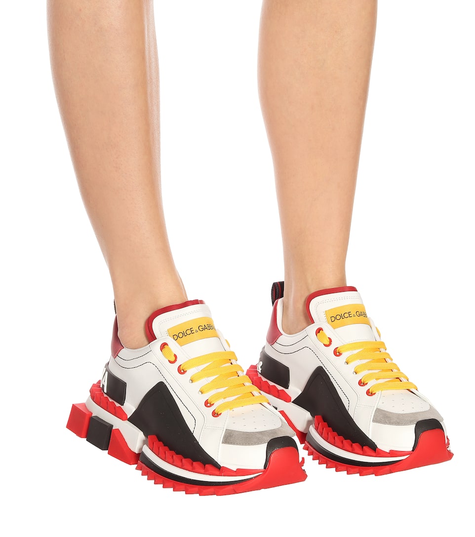 dolce and gabbana super queen sneakers