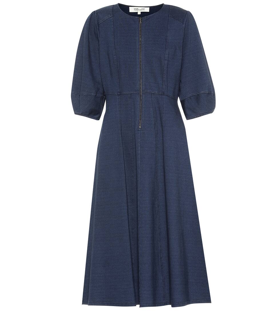Thea Misto Abito Cotone Diane Von In Furstenberg ON8nwmyv0